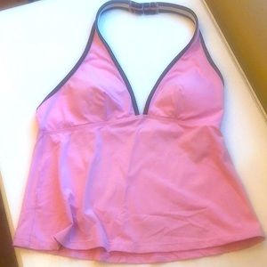 💗EUC La Blanca Pink Halter Tankini Top